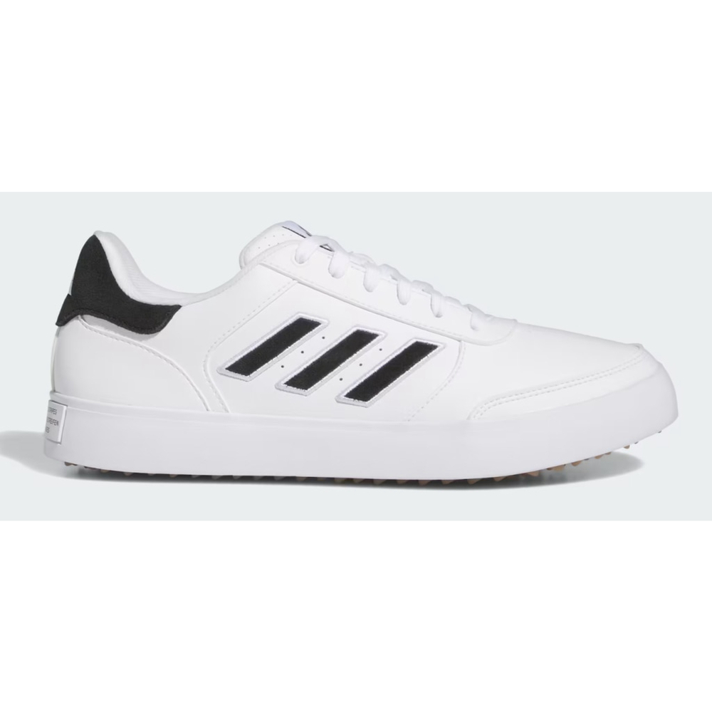 Adidas Retrocross 24 Spikeless Golf Shoes Men's US Size 9.5 White Black Gum